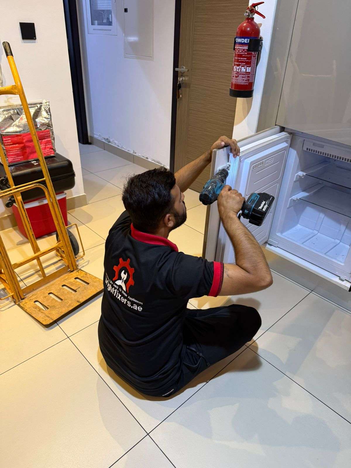 repair my refrigerator